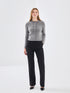 LC Waikiki Crew Neck Women Knitted Cardigan